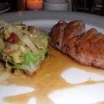 Sweetbreads with Napa Cabbage