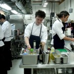 Maxime Billet and the transferred crew from the Fat Duck