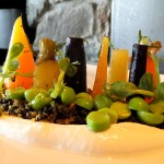 Canlis Restauant Peas and Carrots