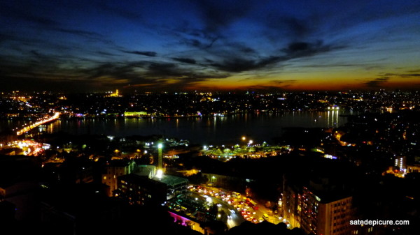 Dusk View of Istanbul from MKLA